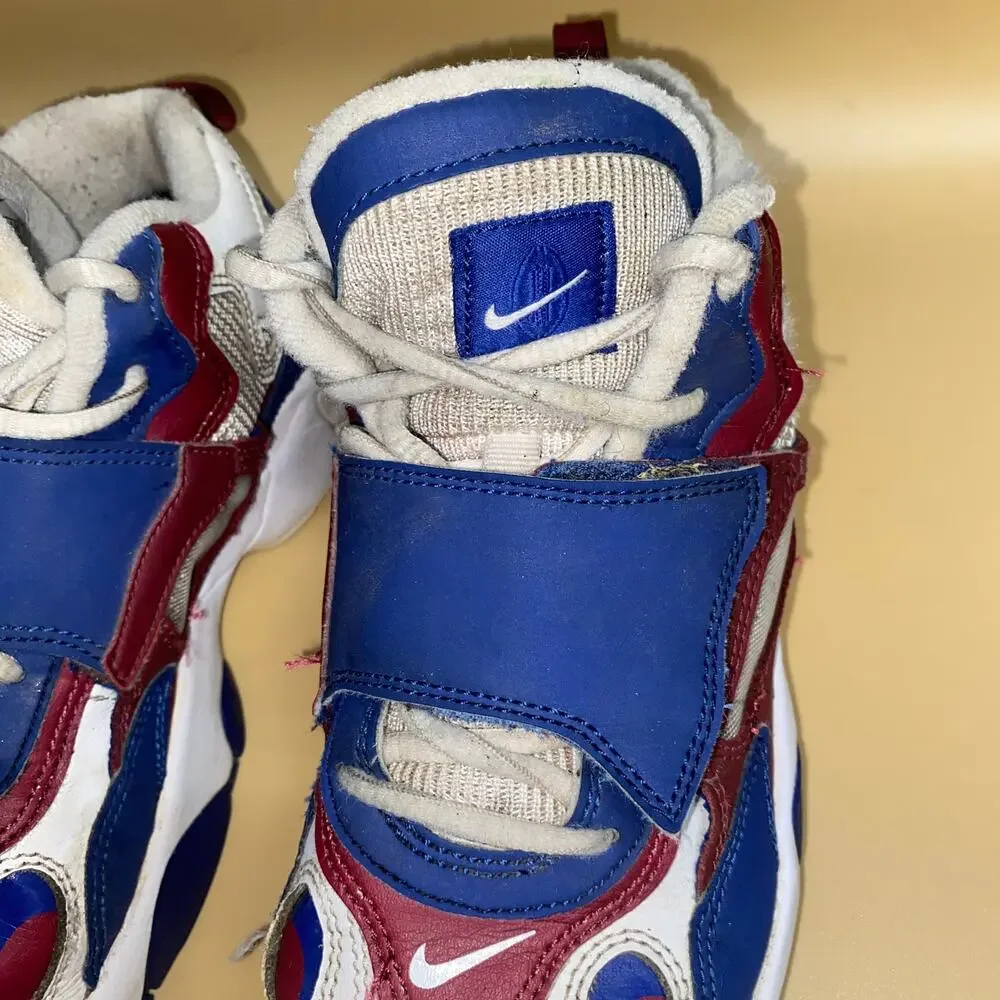 Nike Boys White Rush Blue Red Speed Turf GS Sneakers Youth Size 6